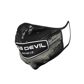 mouth mask gasdevil racing co black grey