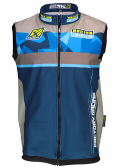  CAMO BLUE / FACTORY RACING - TRACK BODYWARMER - GASDEVIL