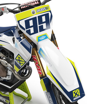 HUSQVARNA DECAL SET MOTOCROSS