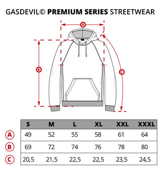 HOODIE - RL GASDEVIL INC. PREMIUM