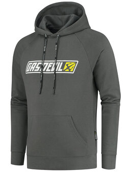 hoodie motocross gasdevil grey 