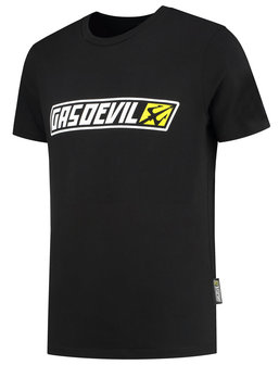 gasdevil logo tshirt zwart