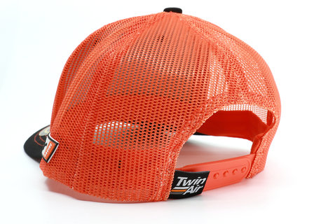 TRUCKERCAP -  TWINAIR *RACING* - ORANGE/BLACK