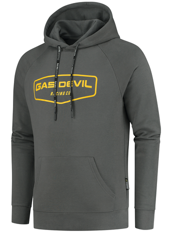 GASDEVIL RACING CO HOODIE GREY