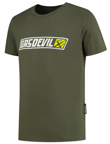 gasdevil t shirt green groen
